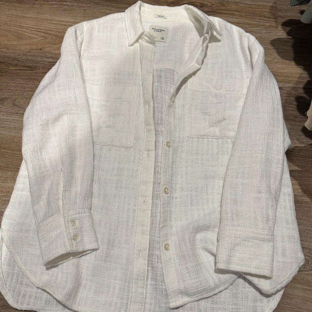 Abercrombie Tweed Shacket